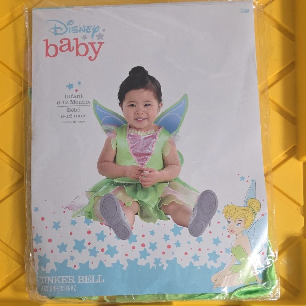Disney Baby Tinker Bell Costume - Green and Pink